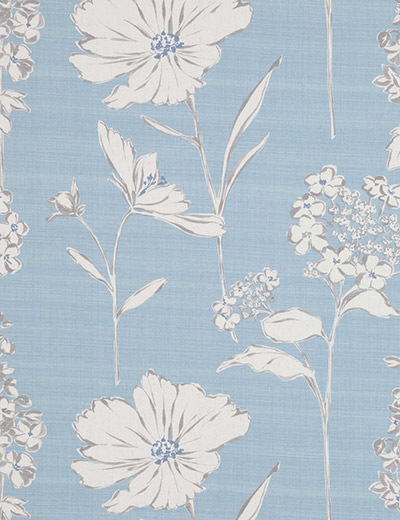 Country Floral, Blue | Next Made To Measure